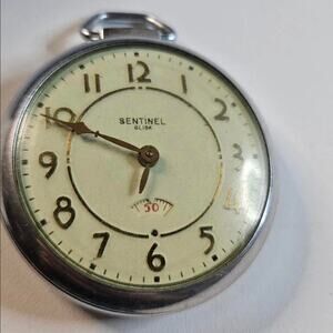 1940s sentinel pocket watch with